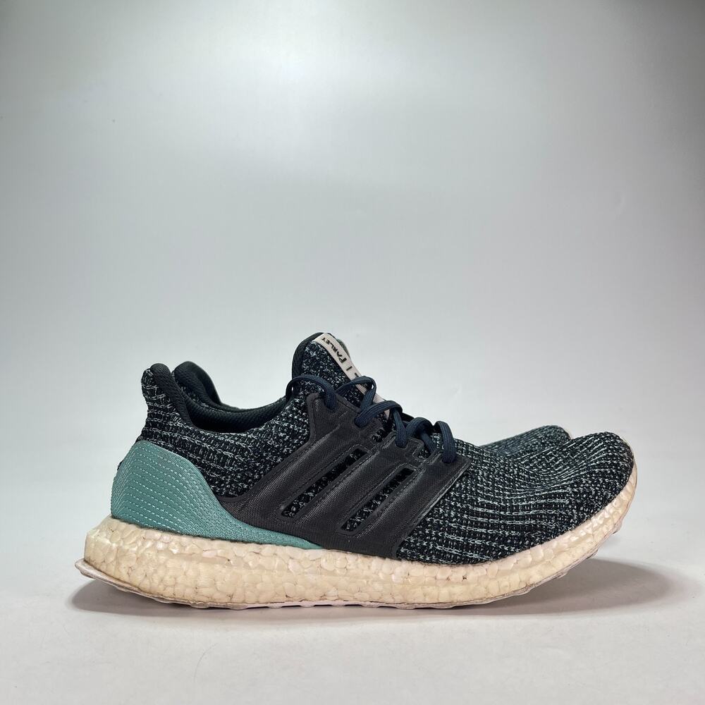 adidas UltraBoost 4.0 Parley Carbon Athletic Running Shoes CG3673 Men's Size 10
